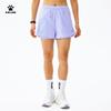 KELME Women's Quick-Dry Running Training Layered Shorts