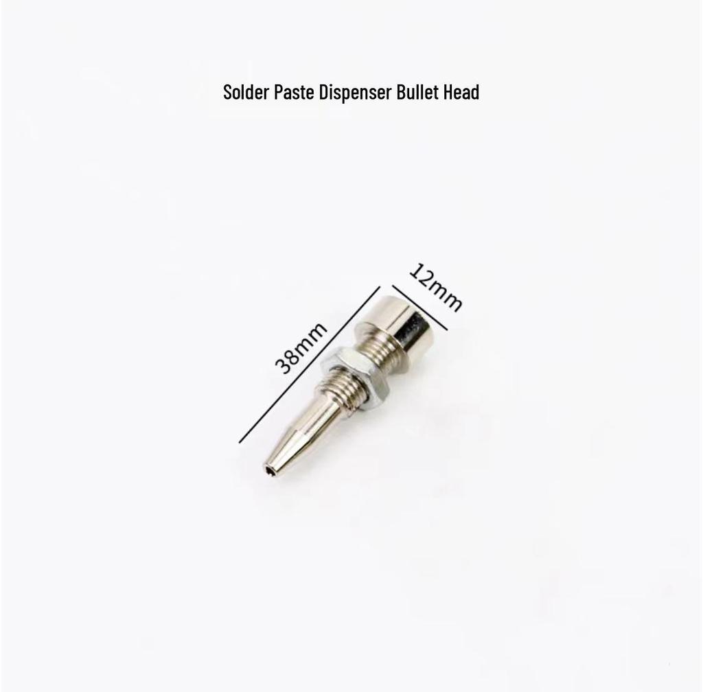 Automatic Soldering Machine Accessories: Iron Handle, Feed Tube, Feed Box, Gear, Nozzle, and Head