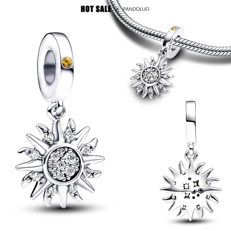 New In Sun Moon Stars Shape Pendant Charm Beads Fits Bracelets Bangle Necklace Women Luxury Diy Jewelry Party Festival Gift