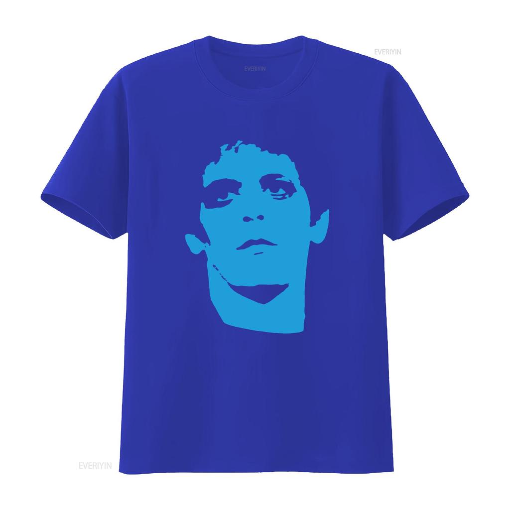 Maglietta Vintage Lou Reed The Blue Mask Per Stampa Artistica Rock Retrò Casual Vintage Leggermente Grafica Traspirante Unisex