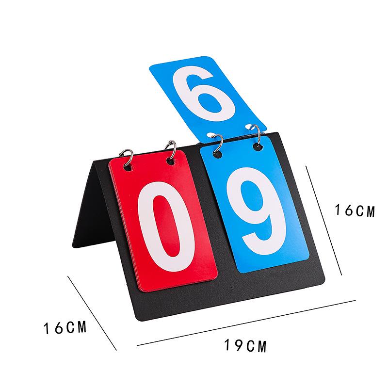 Waterproof Multifunctional Scoreboard with Card Holder for Basketball & Table Tennis