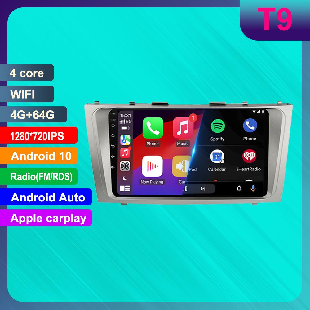 2006-2011 Toyota Camry GPS Android CarPlay Navigator & Reversing Camera