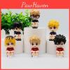 Charming Q Version Volleyball Boys Pvc Action Figures Set Includes Hinata And Kageyama
