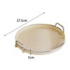Fruit Trays Organizer Storage Plates Serving Tray for Yellow