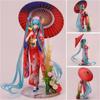 Statuietă Anime 20 cm Hatsune Miku kimono Miku scară 1/8 pictată Kimono Figuras PVC Figurină de Acțiune Model Jucării