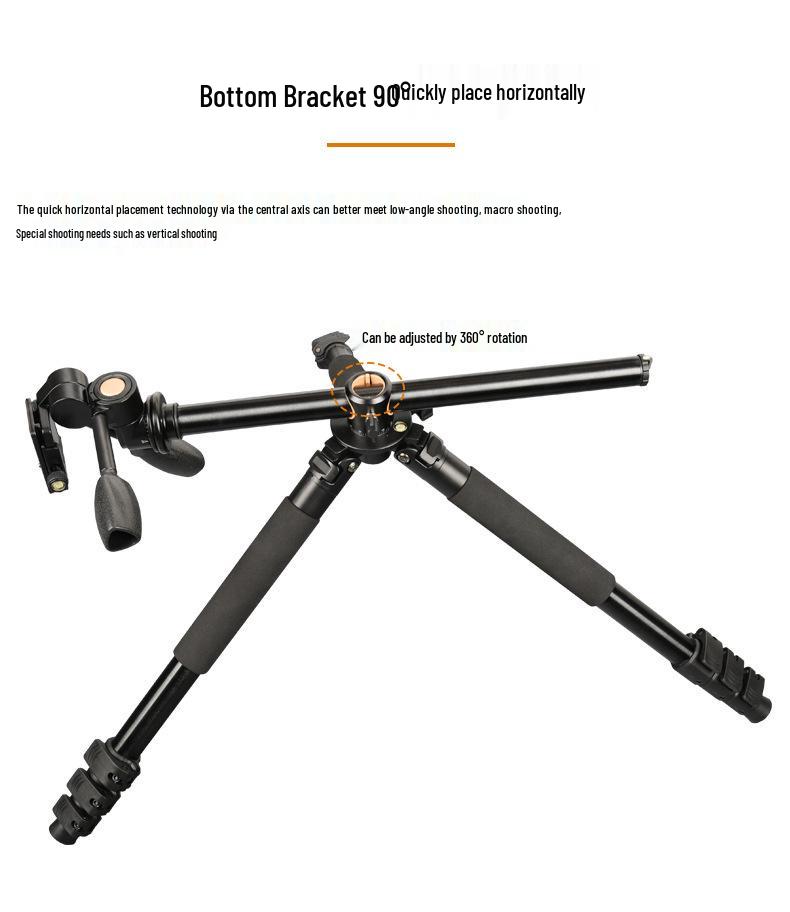 8 Q720 Aluminum 32mm Tube Tripod Center Column Arm for DSLR Cameras