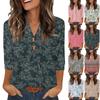 Camisas de Manga 3/4 Heley para Mujer Moda Verano Blusas Ropa para Vacaciones en la Playa