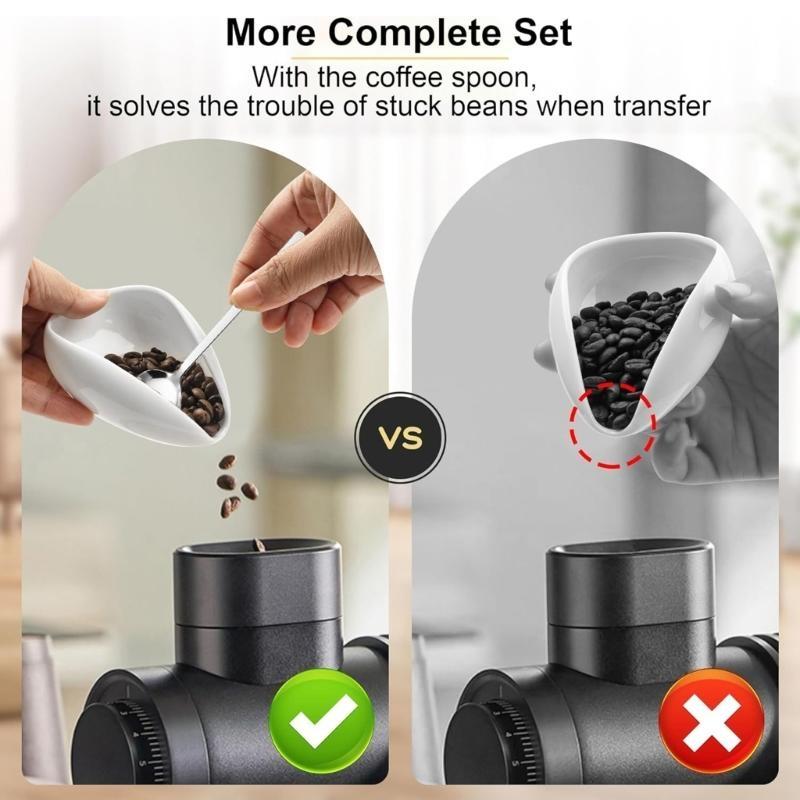 Coffee Bean Scale Dish Coffee Dosing Tray Bottle Measuring Spoons China Mainland