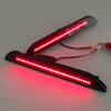 2Pcs Red Side Light Smoked For Ford Mustang 2015 2016 2017 2018 LED Rear Side Marker Reflector Lights Lamps Bumper Signal Light