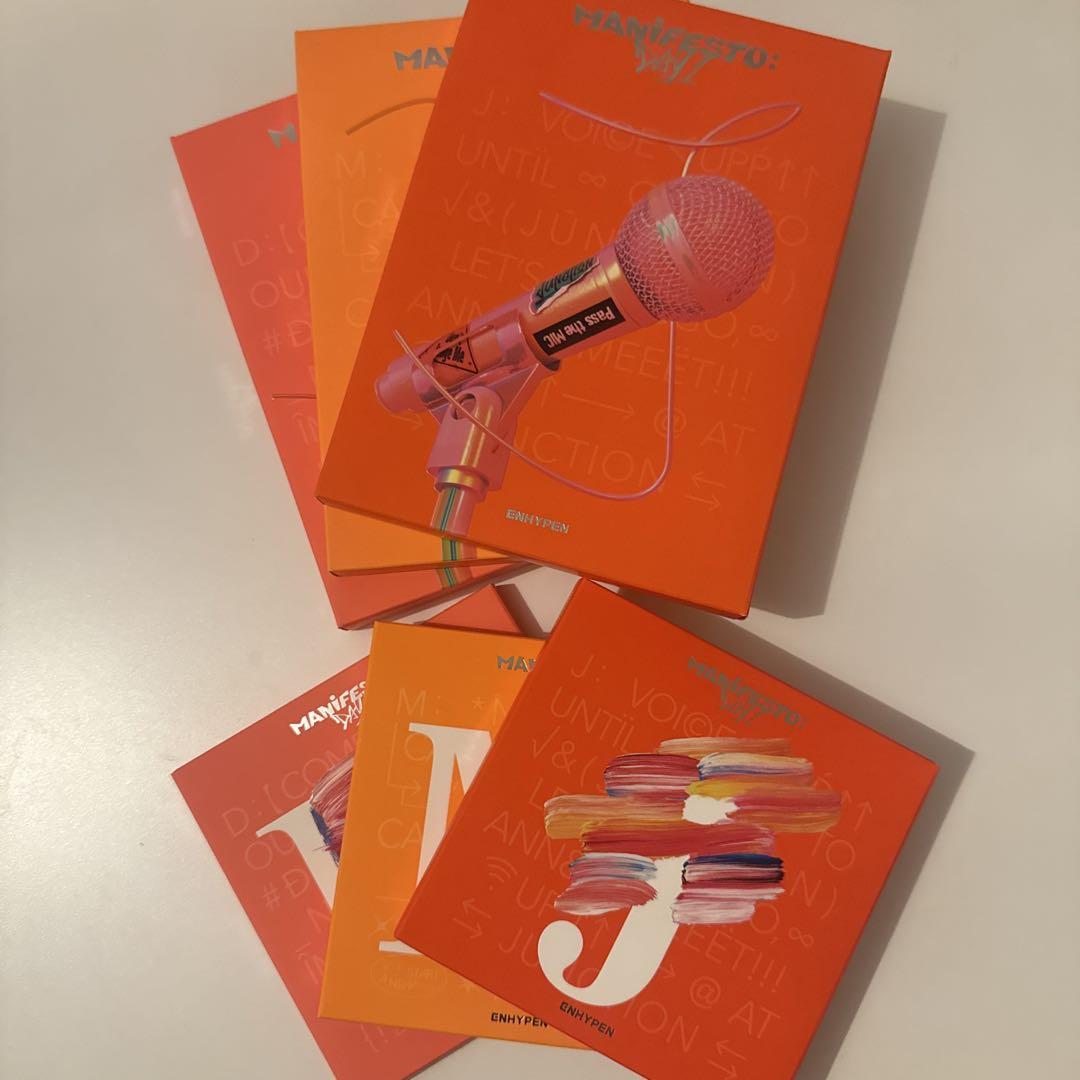 

[USED] ENHYPEN Manifesto: Day 1 6-Disc Set