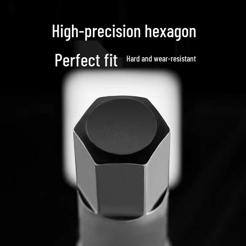 Sechskant 1/2 Druckluft-Schlagschrauber & Einteiliger Bit Pneumatik-Schraubendreher-Satz