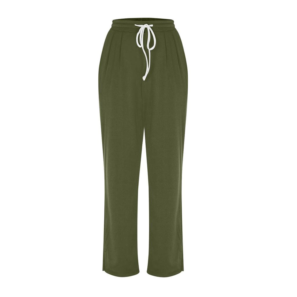 Yoga Pants Women High Waist Straight Leg Joggers Lightweight Hiking Casual Athletic Workout Trousers with Pockets