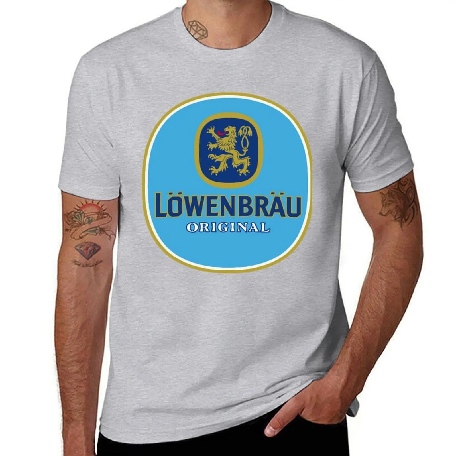Lowenbrau Brewery TShirt cute clothes sweat plus size tops fruit of the loom mens t shirts S