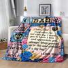 Love Letter To Dad Flannel Blanket-Soft and Suitable for Sofas,Beds,Offices,Travel,All Seasons,Great Gift for Holidays and Birthdays.