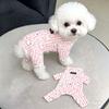 Dog German velvet warm four-legged clothes autumn and winter than bear teddy small dog cat pet bottoming shirt loungewear