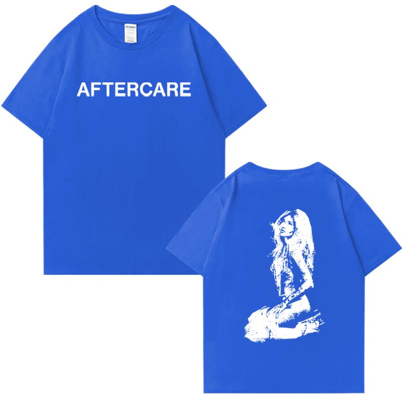 Hot Sale 2025 Nessa Barrett Merch Unisex Oversized T-Shirt Aftercare Album New Short Sleeve 100% Cotton Summer Men Women Tops