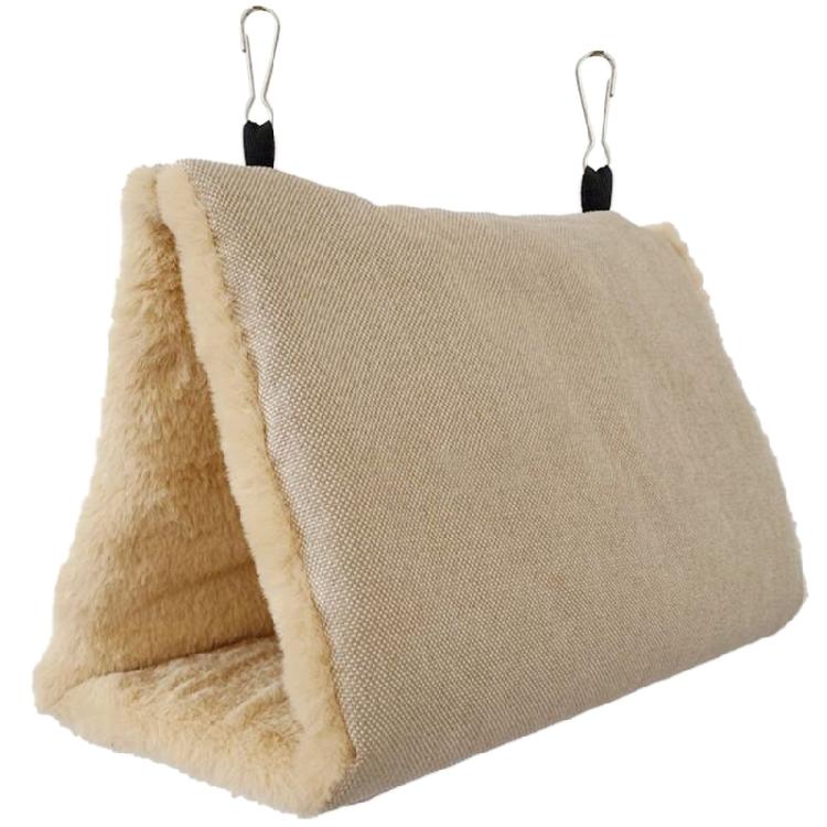 Hanging Pet Bird Cage Swing Parrot Tent Bed Cute Birdcage Perch Stand Swing Toy L