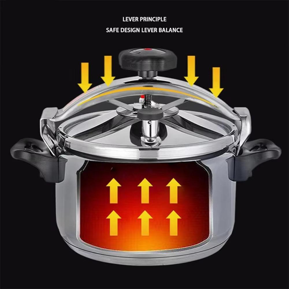 2.5-11L Gas Cooker Pot Aluminum Saucepan Stew Pot Multifunctional High Pressure Cooker Resturant