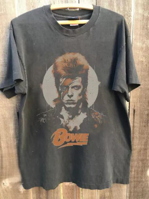 

David Bowie Gift For Fan Charcoal Color T Shirt Size S-5XL Unisex T-Shirt XXXXL