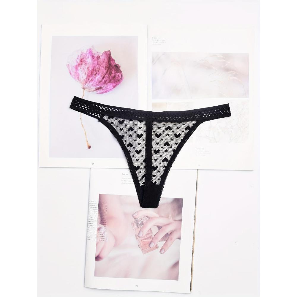 1/7color Women's Sexy Lingerie Thongs G-String Lace Leaves Underwear T-back Panties 1pcs LE2154