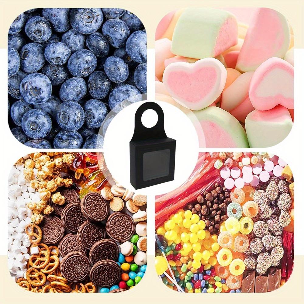 25pcs Bottle Gift Boxes with Clear Window Foldable Paper Gift Packing Box Elegant Gift Boxes with Hanging for Decoration Party Favors Jewelry Making