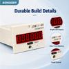 JDM11-6H 6 Digit Digital Counter LED Display Electronic Totalizer Industrial Panel Mount Counter Power Failure Memory 12-380V 1