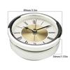 Modern Minimalists Alloy Alarm Clock Insert Quiet Operations Large Roman Numberals Clock Movement Easy Battery Access