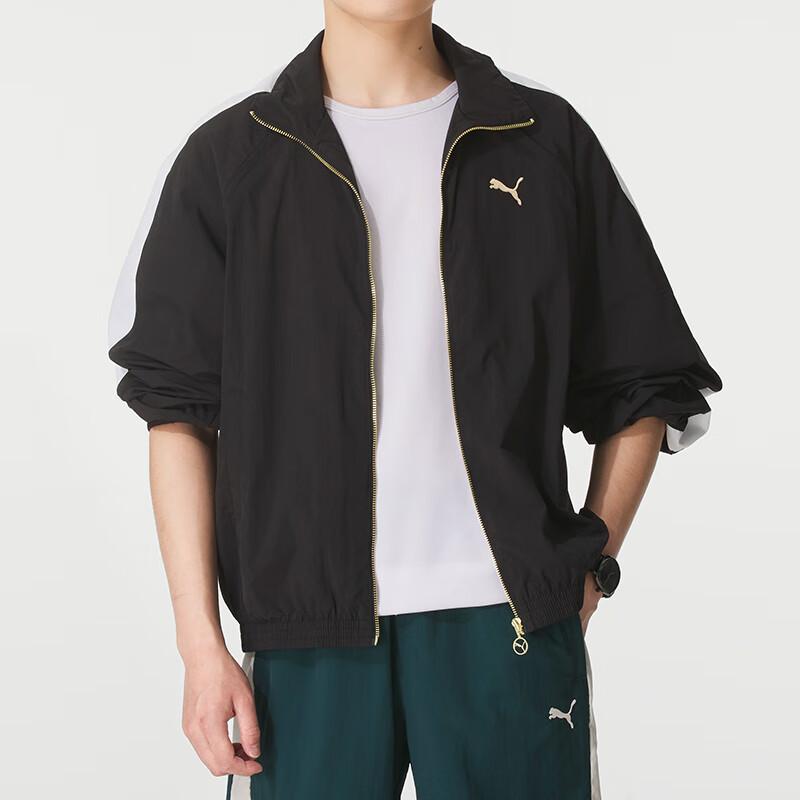 Puma Prime Reteo T7 Fashion Casual Zip Sports Jacket Men Jackets 634782-01