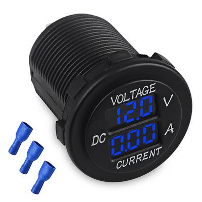 Universal DC 9V To 48V 10A Digital Voltmeter Ammeter Voltage Current Meter LED Display Measurement for 12V 24V 36V Electric Je10