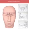 Precision Eyebrow & Nose Positioning Ruler for Symmetrical Makeup