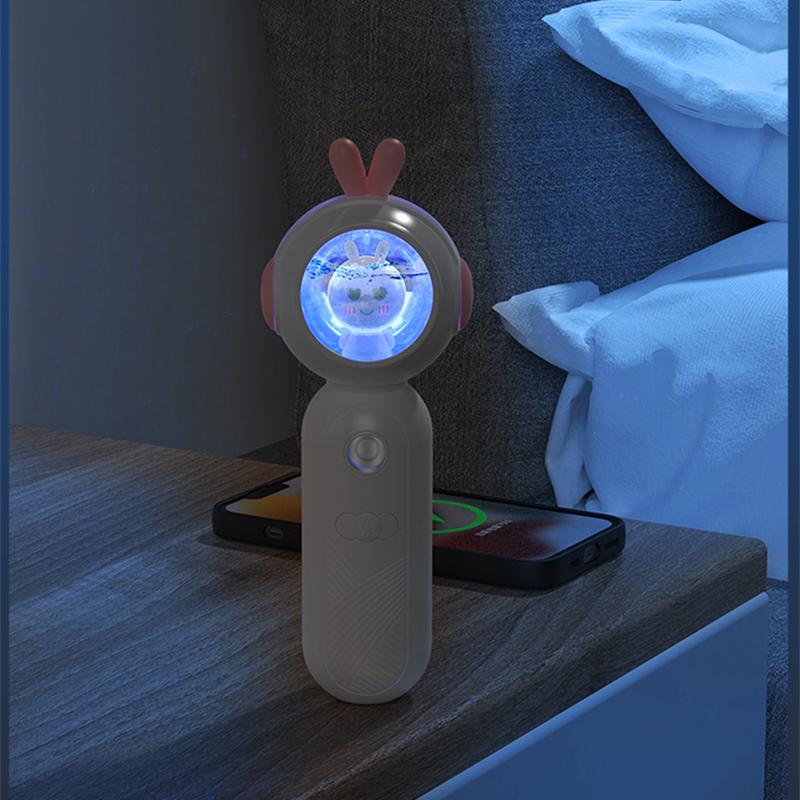 Lovely Rabbit Facial Humidifier Moisturizing Device Mini Portable Rechargeable Perfume Aroma Diffuser Face Mist Maker Fogger