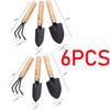 3PCS Planting Tools Mini Digging Weeding Garden Tool Set for Indoor Flower Pot Cactus Vegetables Small Plants Garden BZQ01