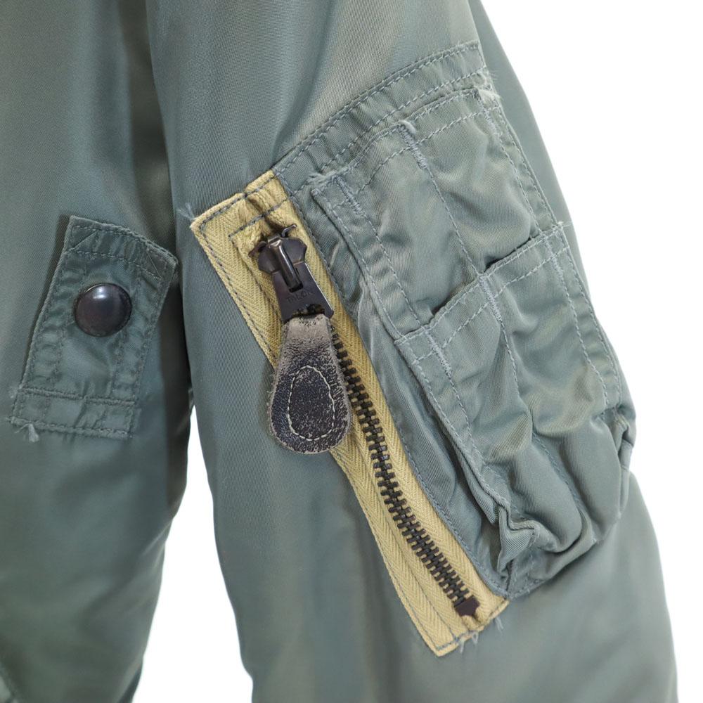 The REAL McCOY'S 50th Anniversary MA-1 Flight jacket S khaki Men's Used