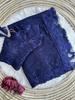 Lansare Nouă Saree Greu de Designer din Georgette