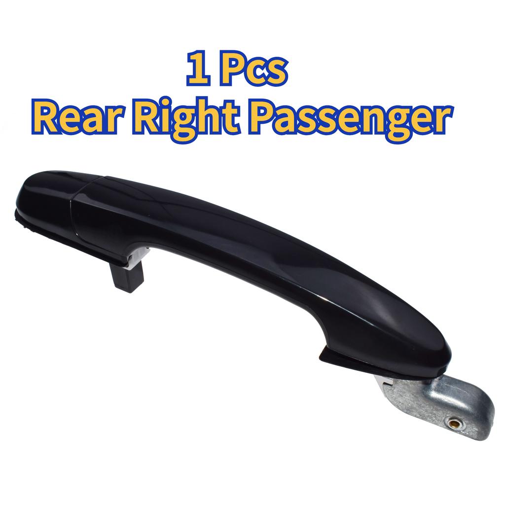 1 Pcs Black Front Rear Left Driver or Right Passenger Exterior Car Door Handle For Hyundai Tucson 2006 2007 2008 2009 2.0L 2.7L