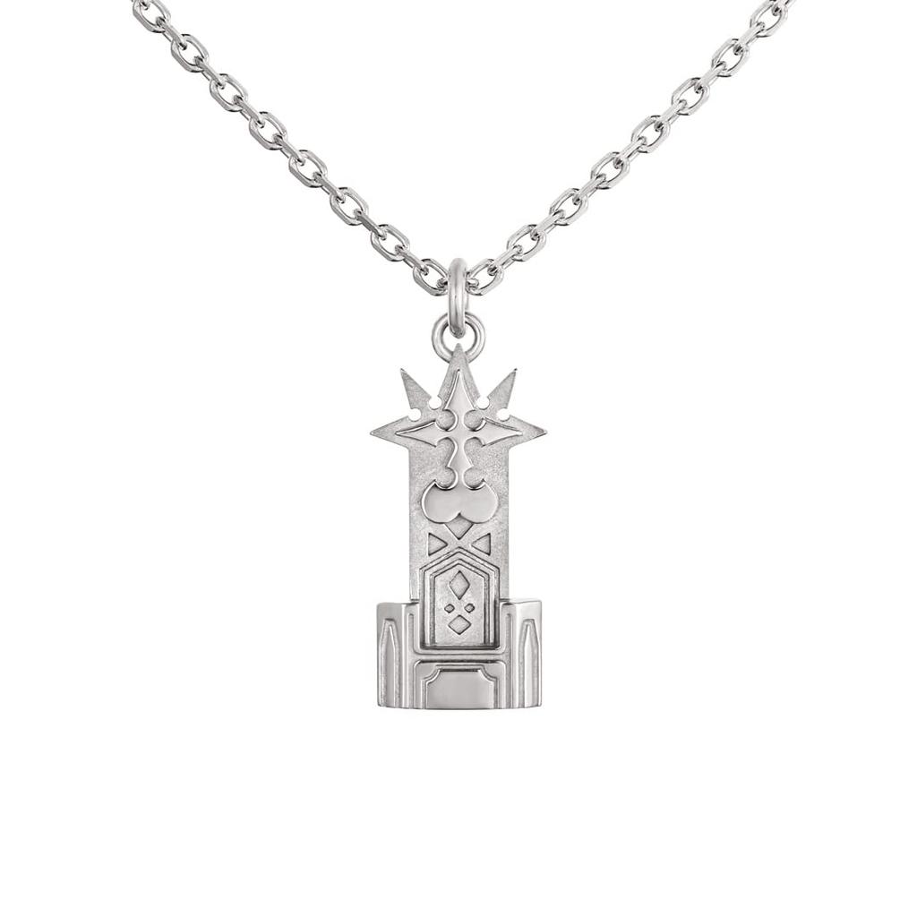 Kingdom Hearts Merchandise Necklace Organization XIII Silver Necklace Unisex Accessories Jewelry Gift [U-Treasure] / / Men's Women's (9. Demix)