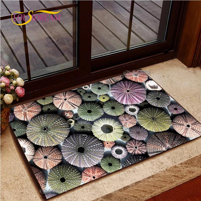 3D Cobblestone Welcome Entrance Doormats Cartoon Carpets Rugs For Home Bath Living Room Floor Stair Kitchen Hallway Non-Slip Mat