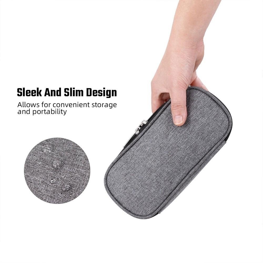 Waterproof Insulin Cooling Bag Thermal Insulated Liner Shockproof Insulin Cooler Travel Case Dust-proof Wear-resistant