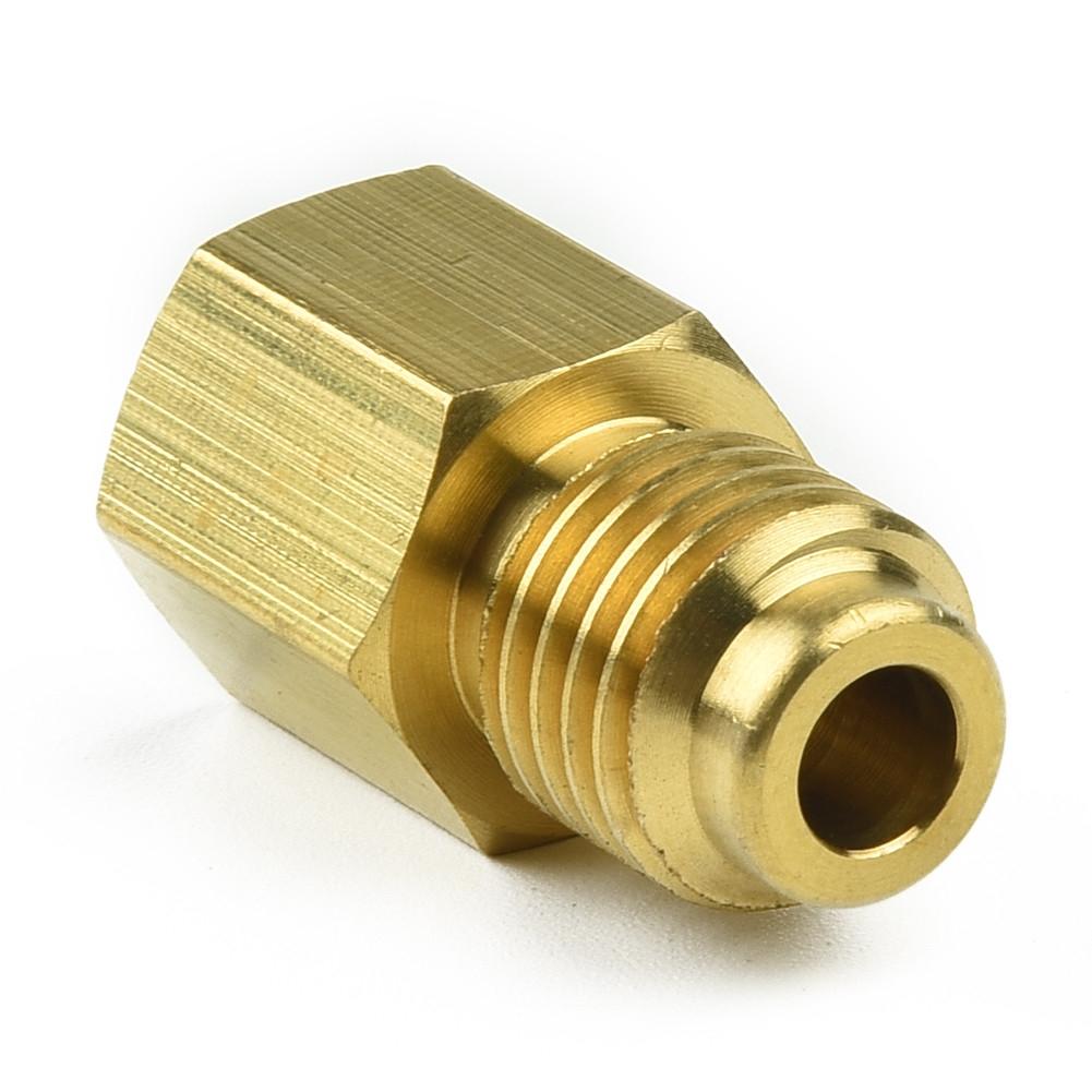 Quick Coupling Adapter Connector 1/2" ACME Male Brass R134A High Quality