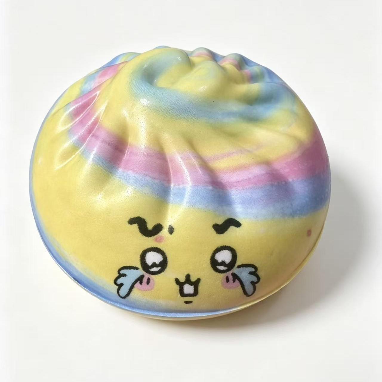 

Dumpling Squishies Bun Baozi Dumpling Mystery Box Colorful Food Squishy Sensory Dough Ball Anti Stress Squeeze Balls
