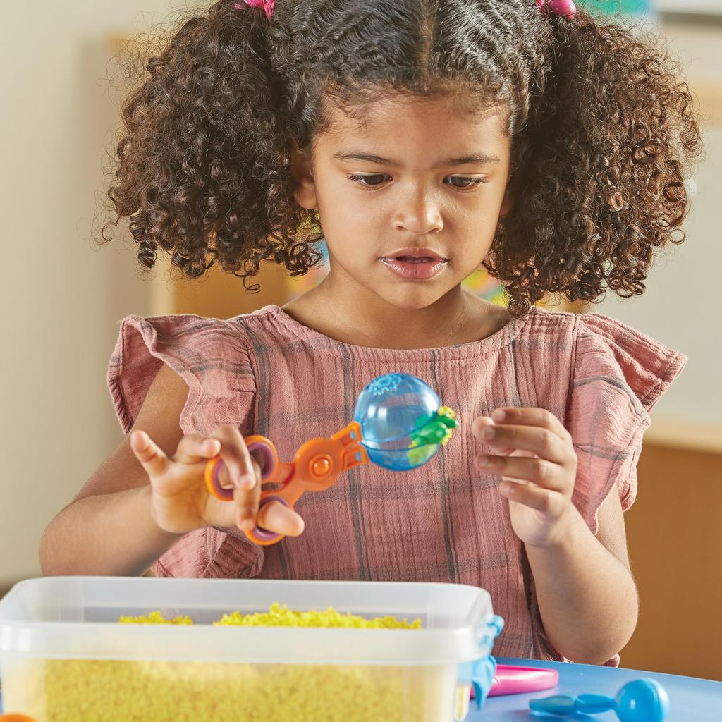 Learning Resources Finger Training Tool Set, Class Pack, Toddler Toy, Finger Exercise, 24 Pieces, LER5551, Authentic