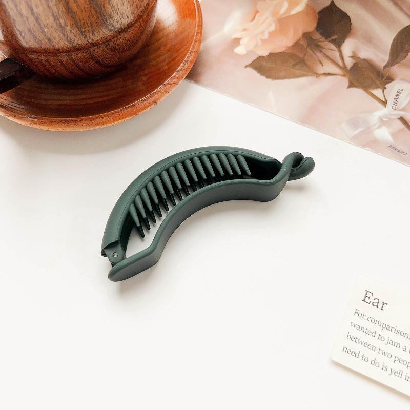 High-end Oval Duck ClipElegant Hair Clip Ponytail Buckle Clip Updo Grappling Clip and Hair Accessory