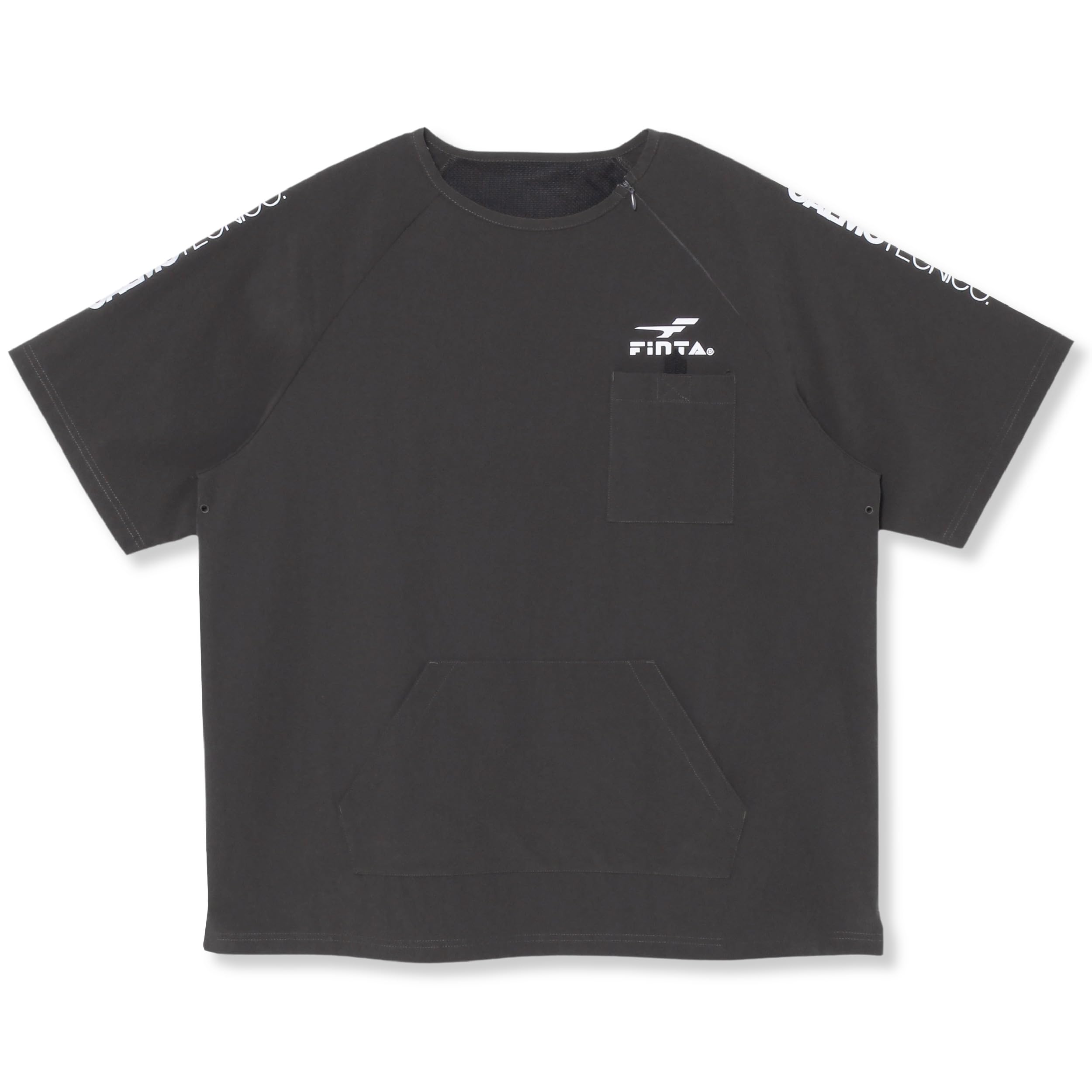 

FINTA Men s Stretch Woven Short Sleeve Shirt, FT4423 (0200), Gray, Size L