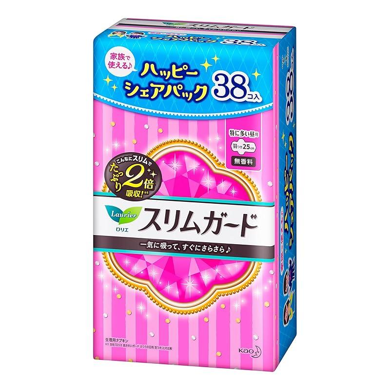 

Laurier [Share Pack] Slim Guard Particularly common during the day 19 pieces x 2 sets (38 pieces)