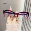 Vintage Fashion Cat Eye Computer Glasses for Women T-shaped Optical Eyewear Anti Blue Light Blocking Vintage Style