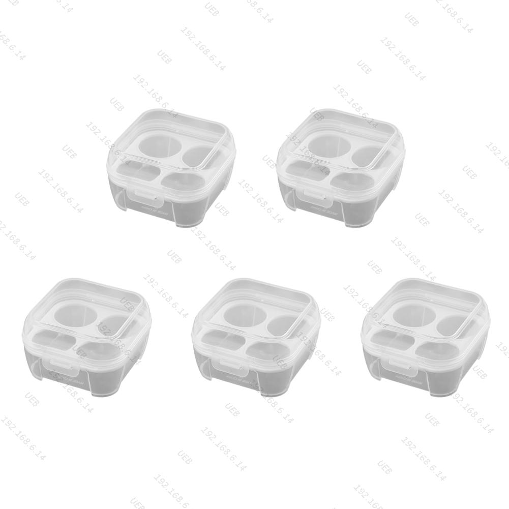 Przenośny Pojemnik na Jajka Odporny na Wstrząsy 3/4/8 Komór Pudełko na Jajka Przezroczysty Organizer Kuchenny na Kemping Piknik na Zewnątrz