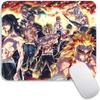 Anime Standard Mouse Pad Demon Slayer Gamer Mouse Mat Small Gaming Mousepad Travel Mouse Mats Non-Slip Office Mousemats