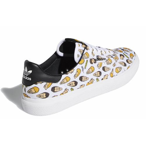 adidas 3MC Vulc 'Cloud White' (Unisex) Cloud White / Core Black / Cloud White Skateboard Shoes F35088