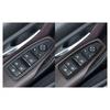 4pcs Carbon Fiber Car Interiror Door Window Button Frame Sticker For BMW 3 F30