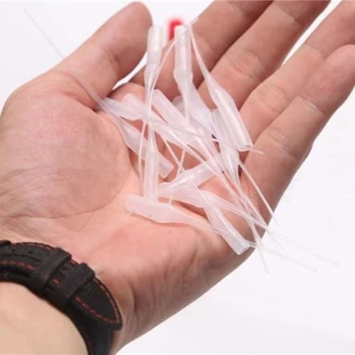 JYF.QUANYI Instant Glue, Ultra-Fine Tip, Plastic Adhesive Tips, 100 Disposable Nozzles, Plastic Model Tools, Glue, Narrow Nozzle, Thin Micro Nozzle (P